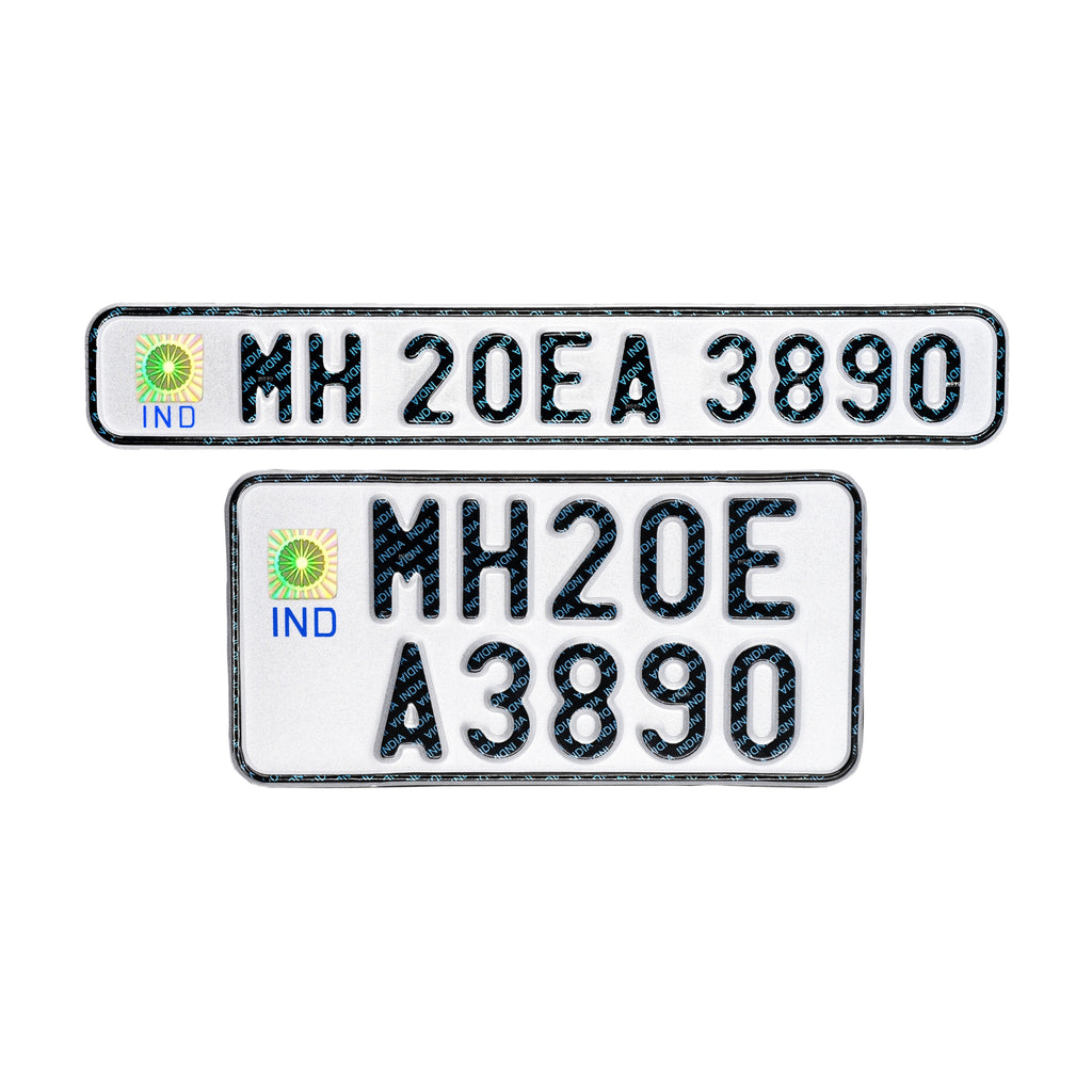 Bike Number Plate