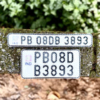 Bike Number Plate