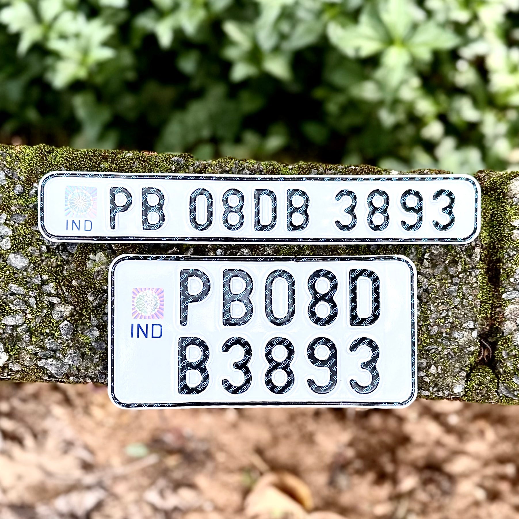Bike Number Plate