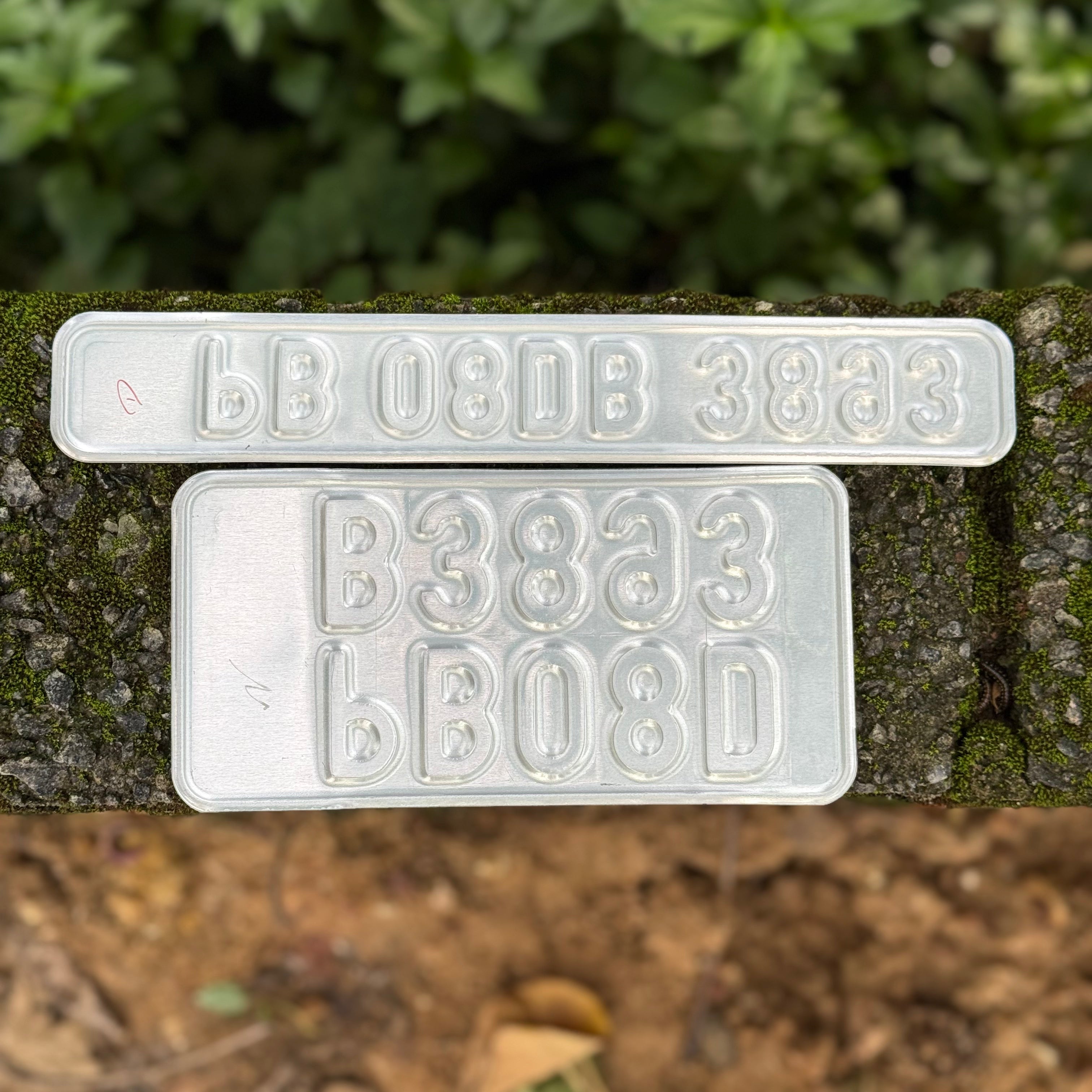 Bike Number Plate