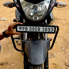 Bike Number Plate